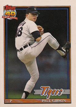 #431 Paul Gibson - Detroit Tigers - 1991 O-Pee-Chee Baseball