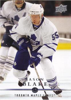#431 Jason Blake - Toronto Maple Leafs - 2008-09 Upper Deck Hockey