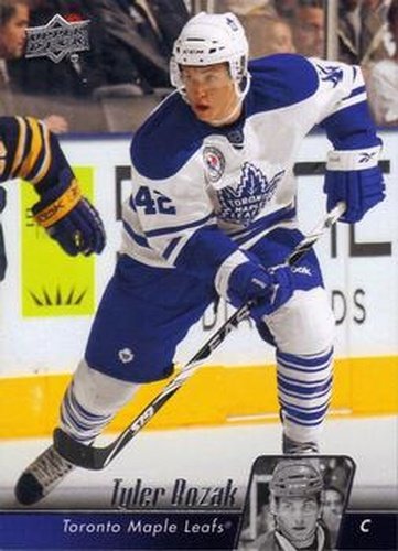 #431 Tyler Bozak - Toronto Maple Leafs - 2010-11 Upper Deck Hockey