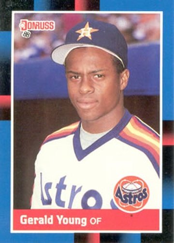 #431 Gerald Young - Houston Astros - 1988 Donruss Baseball