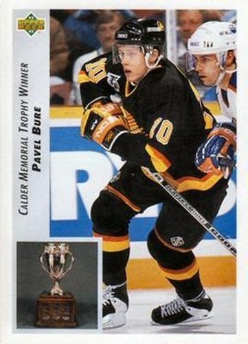 #431 Pavel Bure - Vancouver Canucks - 1992-93 Upper Deck Hockey