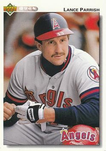 #431 Lance Parrish - California Angels - 1992 Upper Deck Baseball