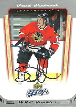 #431 Brent Seabrook - Chicago Blackhawks - 2005-06 Upper Deck MVP Hockey