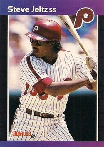 #431 Steve Jeltz - Philadelphia Phillies - 1989 Donruss Baseball