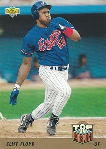 #431 Cliff Floyd - Montreal Expos - 1993 Upper Deck Baseball