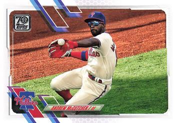 #431 Andrew McCutchen - Philadelphia Phillies - 2021 Topps Baseball