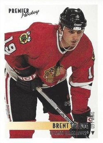 #431 Brent Grieve - Chicago Blackhawks - 1994-95 Topps Premier Hockey