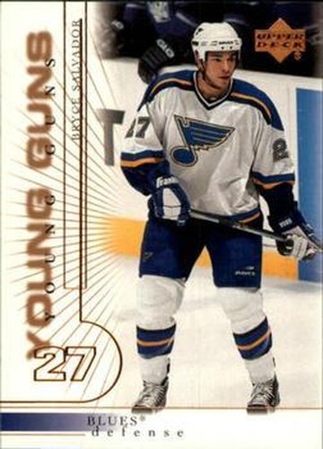 #431 Bryce Salvador - St. Louis Blues - 2000-01 Upper Deck Hockey