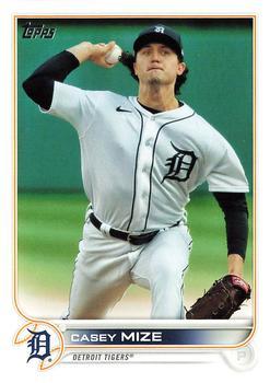 #431 Casey Mize - Detroit Tigers - 2022 Topps Baseball