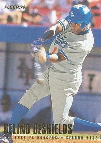 #431 Delino DeShields - Los Angeles Dodgers - 1996 Fleer Baseball