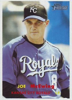 #431 Joe McEwing - Kansas City Royals - 2006 Topps Heritage Baseball