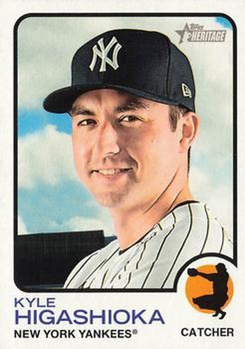 #431 Kyle Higashioka - New York Yankees - 2022 Topps Heritage Baseball