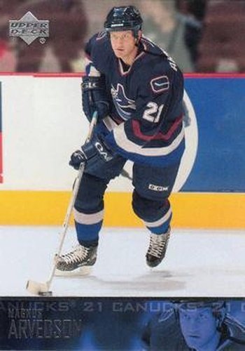 #431 Magnus Arvedson - Vancouver Canucks - 2003-04 Upper Deck Hockey