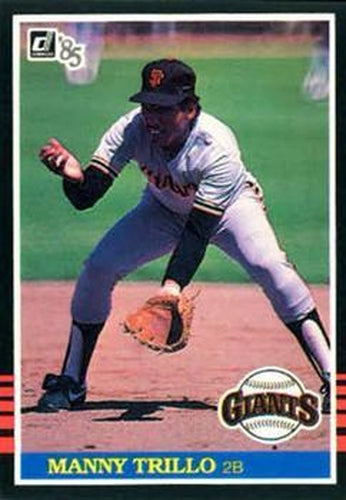 #431 Manny Trillo - San Francisco Giants - 1985 Donruss Baseball