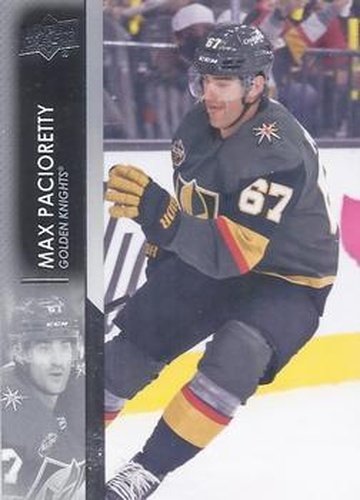 #431 Max Pacioretty - Vegas Golden Knights - 2021-22 Upper Deck Hockey