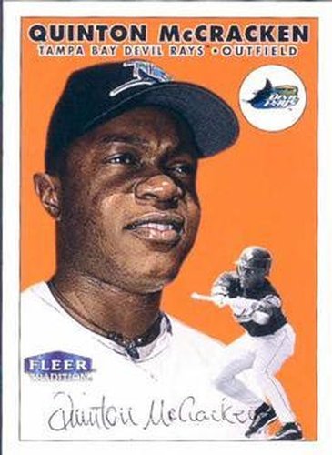 #431 Quinton McCracken - Tampa Bay Devil Rays - 2000 Fleer Tradition Baseball