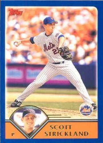 #431 Scott Strickland - New York Mets - 2003 Topps Baseball