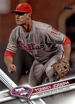 #431 Tommy Joseph - Philadelphia Phillies - 2017 Topps Baseball