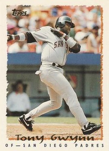 #431 Tony Gwynn - San Diego Padres - 1995 Topps Baseball