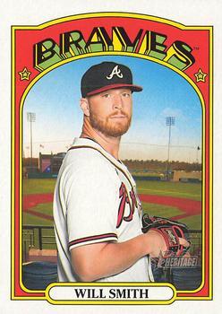 #431 Will Smith - Atlanta Braves - 2021 Topps Heritage Baseball