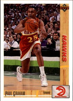 #431 Paul Graham - Atlanta Hawks - 1991-92 Upper Deck Basketball