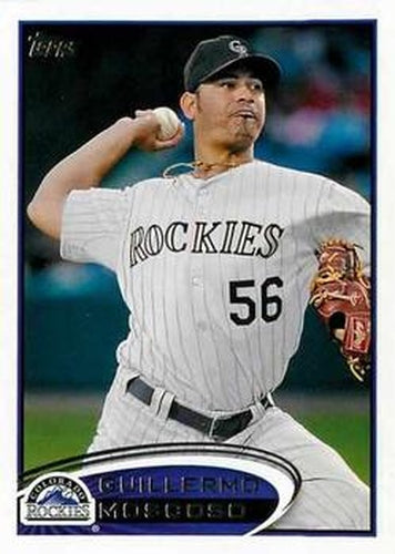 #431 Guillermo Moscoso - Colorado Rockies - 2012 Topps Baseball