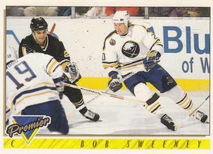#431 Bob Sweeney - Buffalo Sabres - 1993-94 Topps Premier Hockey