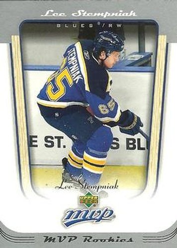 #432 Lee Stempniak - St. Louis Blues - 2005-06 Upper Deck MVP Hockey