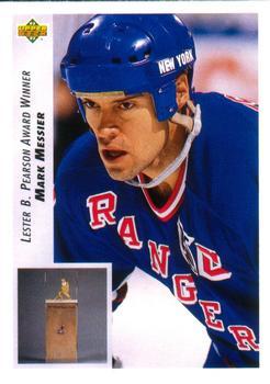 #432 Mark Messier - New York Rangers - 1992-93 Upper Deck Hockey