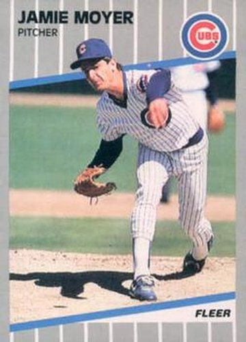 #432 Jamie Moyer - Chicago Cubs - 1989 Fleer Baseball