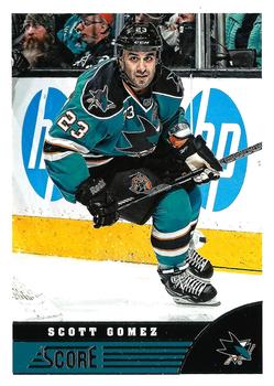 #432 Scott Gomez - San Jose Sharks - 2013-14 Score Hockey
