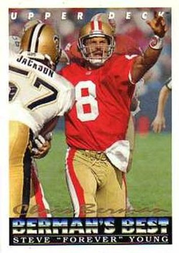 #432 Steve Young - San Francisco 49ers - 1993 Upper Deck Football