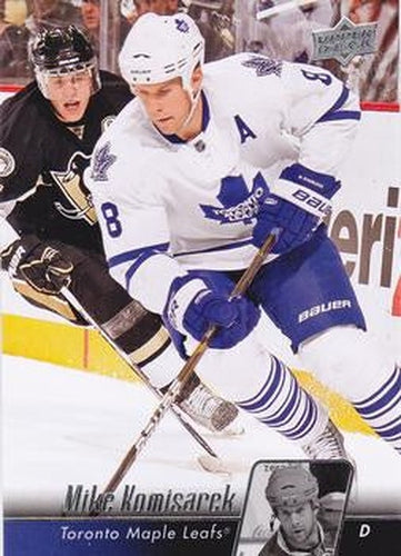 #432 Mike Komisarek - Toronto Maple Leafs - 2010-11 Upper Deck Hockey