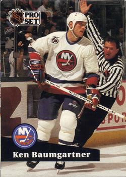 #432 Ken Baumgartner - 1991-92 Pro Set Hockey