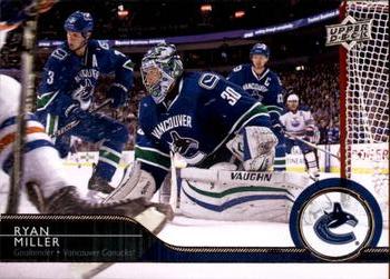 #432 Ryan Miller - Vancouver Canucks - 2014-15 Upper Deck Hockey