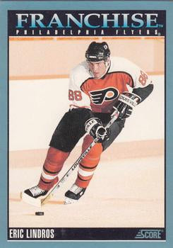 #432 Eric Lindros - Philadelphia Flyers - 1992-93 Score Canadian Hockey