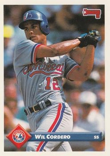 #432 Wil Cordero - Montreal Expos - 1993 Donruss Baseball