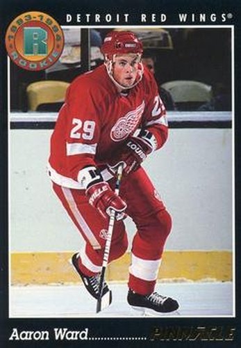 #432 Aaron Ward - Detroit Red Wings - 1993-94 Pinnacle Hockey