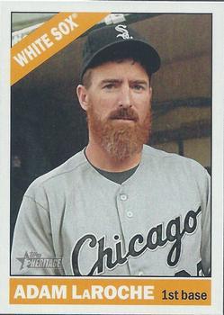 #432 Adam LaRoche - Chicago White Sox - 2015 Topps Heritage Baseball