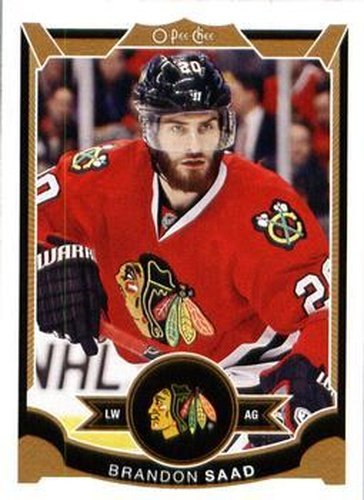 #432 Brandon Saad - Chicago Blackhawks - 2015-16 O-Pee-Chee Hockey