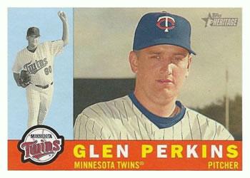 #432 Glen Perkins - Minnesota Twins - 2009 Topps Heritage Baseball