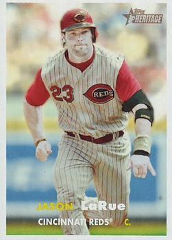 #432 Jason LaRue - Cincinnati Reds - 2006 Topps Heritage Baseball