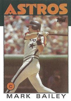 #432 Mark Bailey - Houston Astros - 1986 Topps Baseball