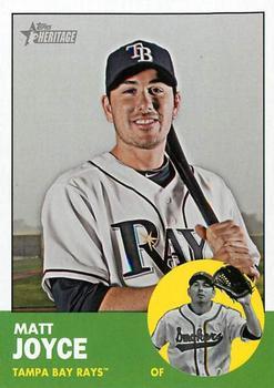 #432 Matt Joyce - Tampa Bay Rays - 2012 Topps Heritage Baseball