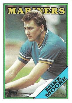 #432 Mike Moore - Seattle Mariners - 1988 Topps Baseball