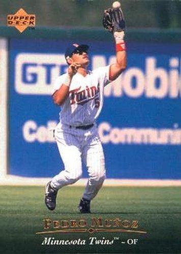 #432 Pedro Munoz - Minnesota Twins - 1995 Upper Deck Baseball