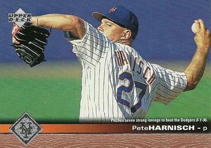 #432 Pete Harnisch - New York Mets - 1997 Upper Deck Baseball