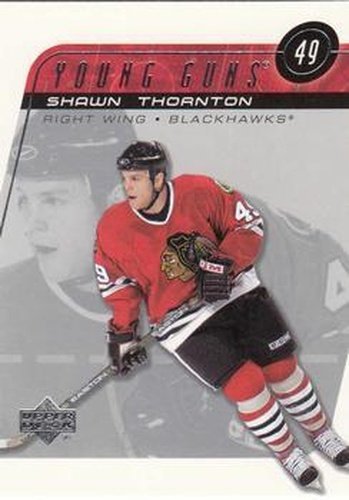 #432 Shawn Thornton - Chicago Blackhawks - 2002-03 Upper Deck Hockey