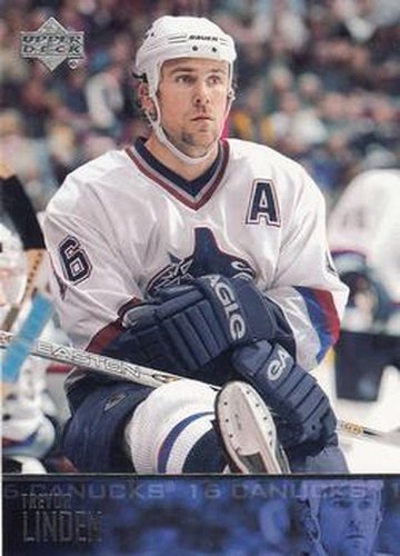 #432 Trevor Linden - Vancouver Canucks - 2003-04 Upper Deck Hockey