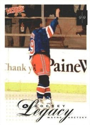 #432 Wayne Gretzky - New York Rangers - 1999-00 Upper Deck Victory Hockey